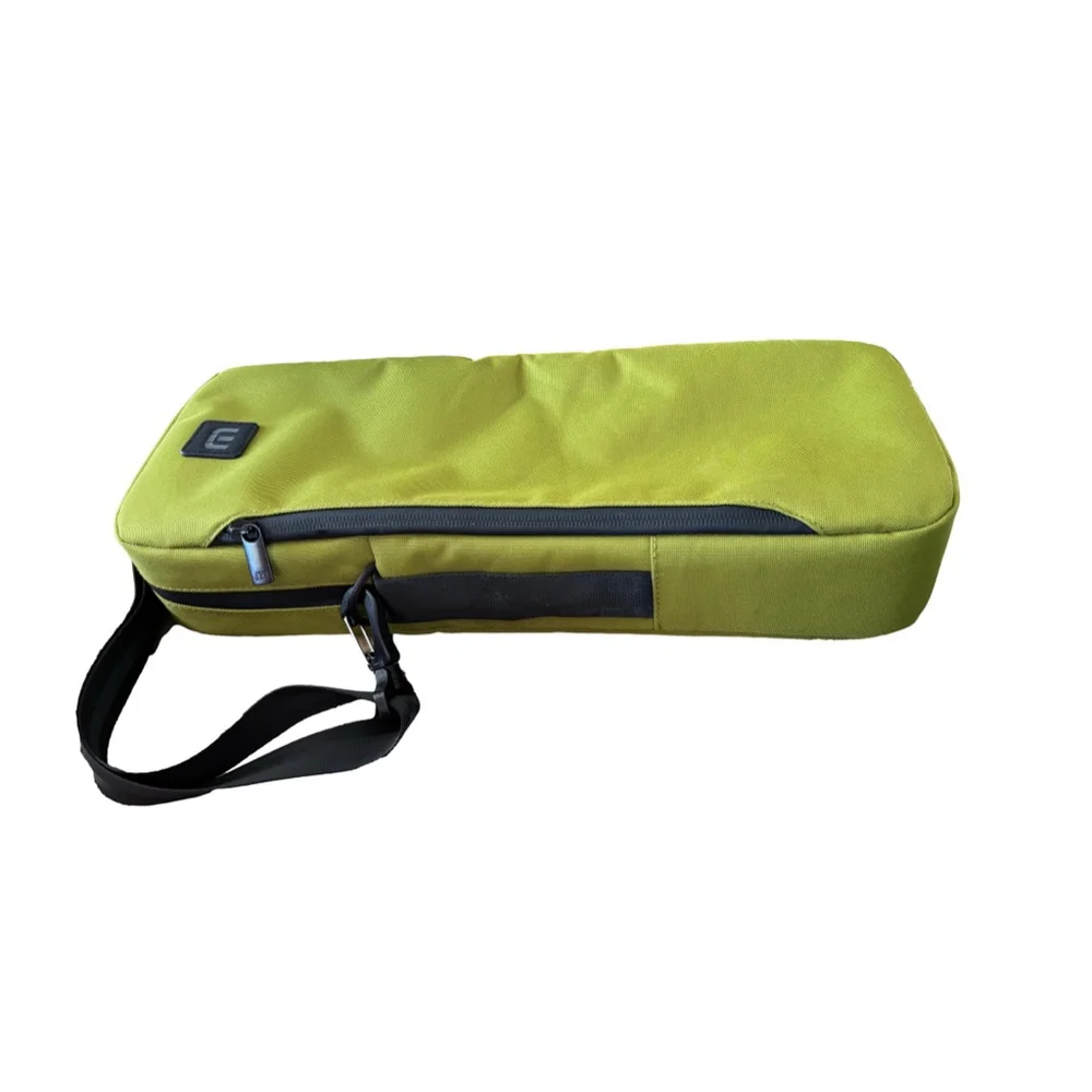 Men's Travis Matthew Crossbody Bag One Size Green Black - Picture 3 of 5